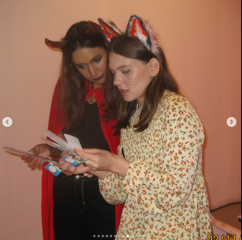 Mariia at Halloween Party